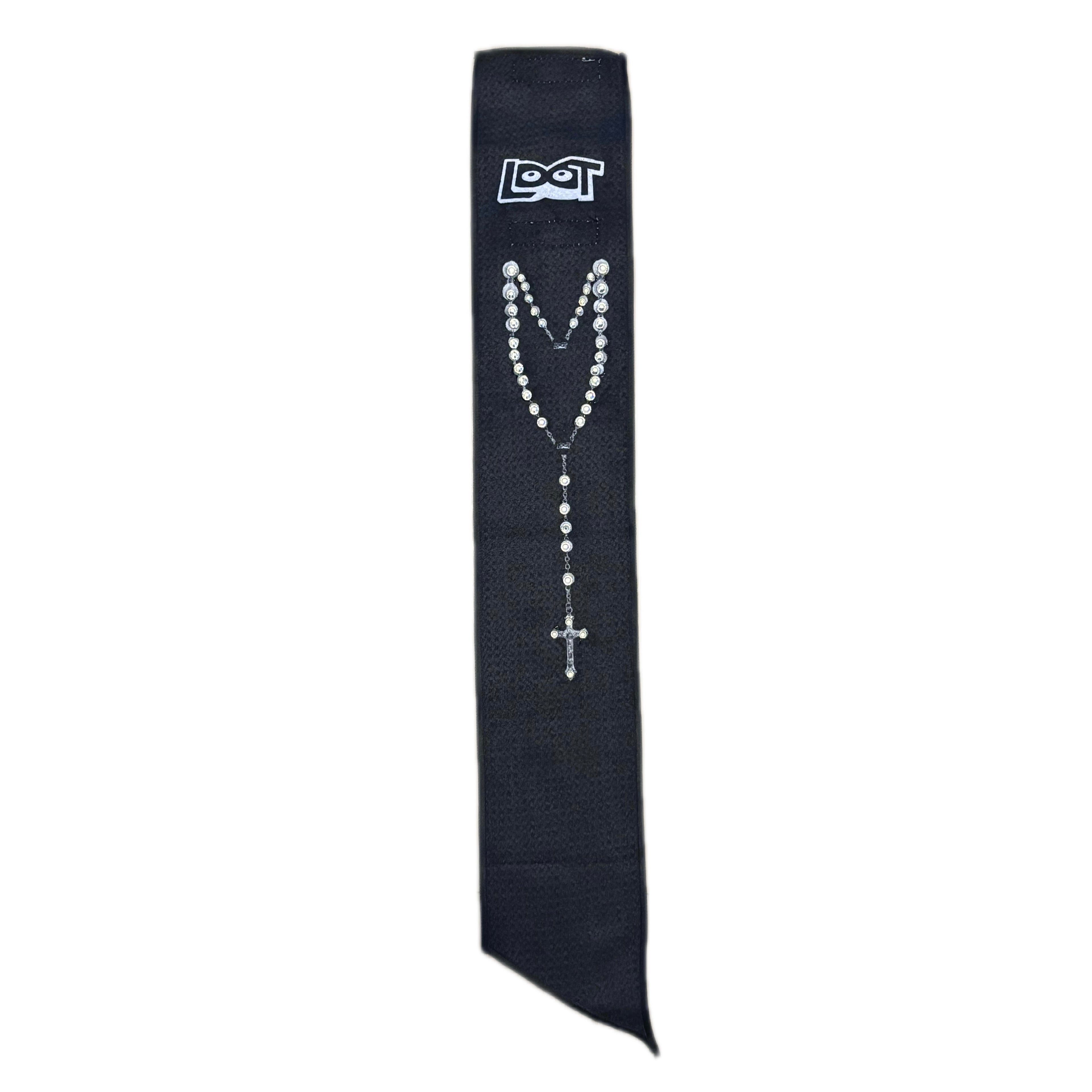 Rhinestone Streamer Towel